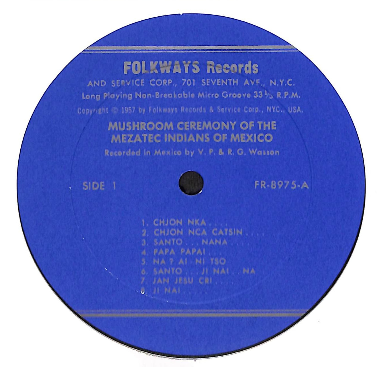 Mushroom Ceremony Of The Mazatec Indians Of Mexico