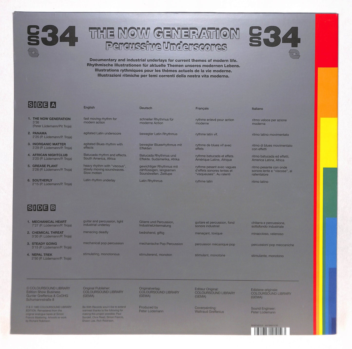 The Now Generation (Percussive Underscores)