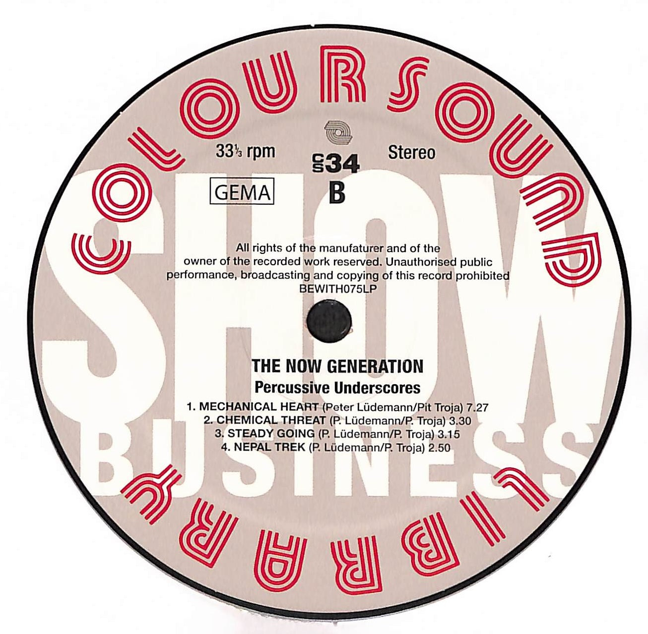 The Now Generation (Percussive Underscores)