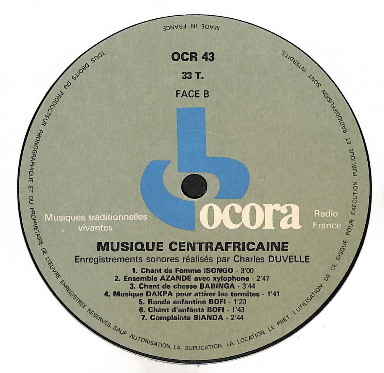 Musique Centrafricaine