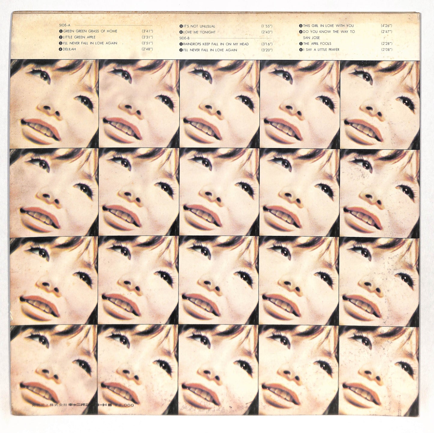 Sings Tom Jones & Burt Bacharach