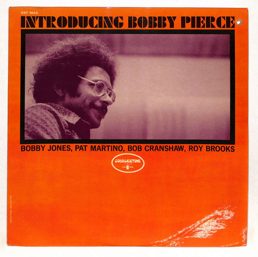 Introducing Bobby Pierce