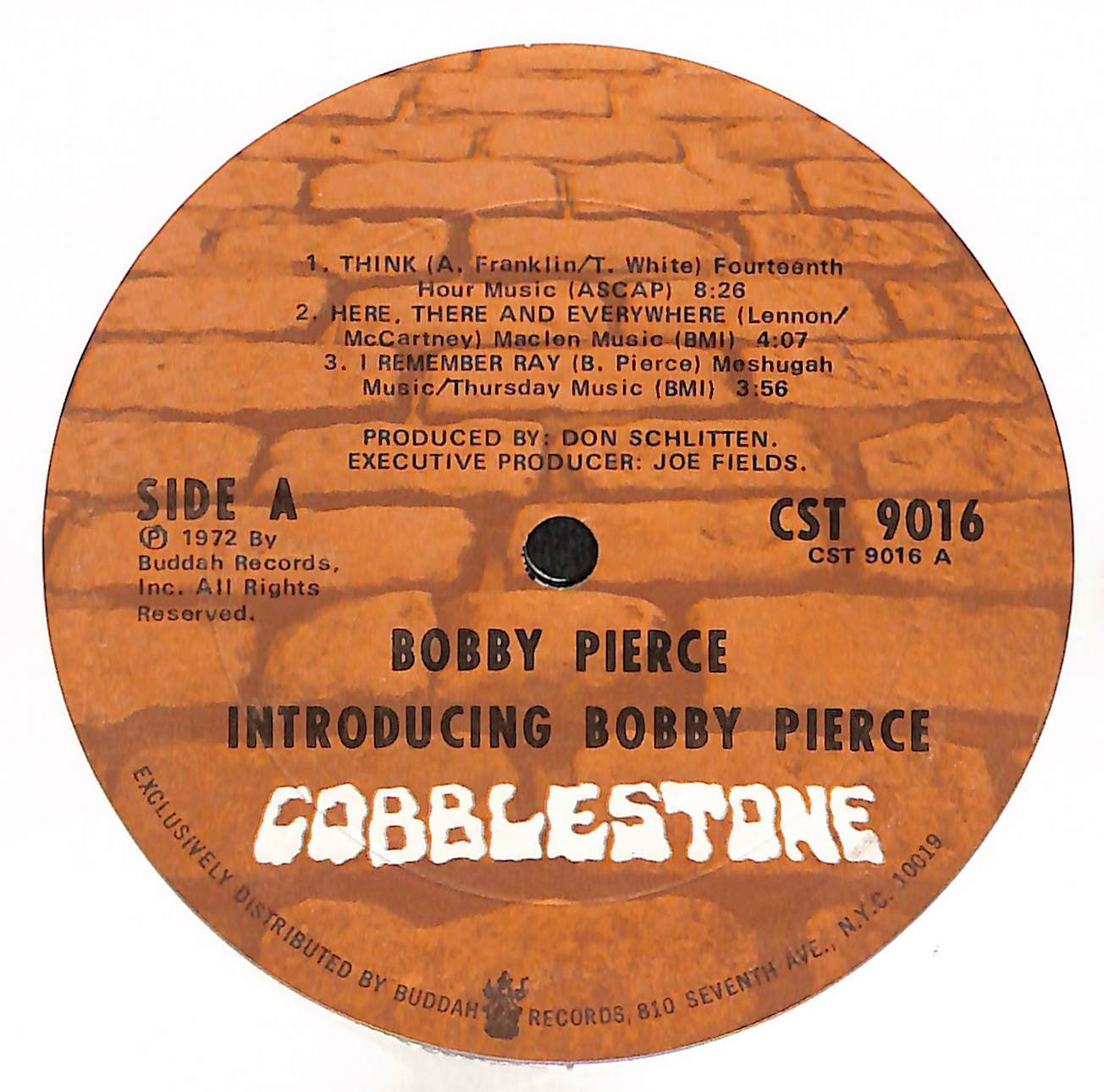Introducing Bobby Pierce