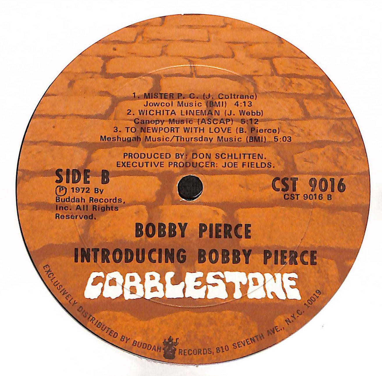 Introducing Bobby Pierce