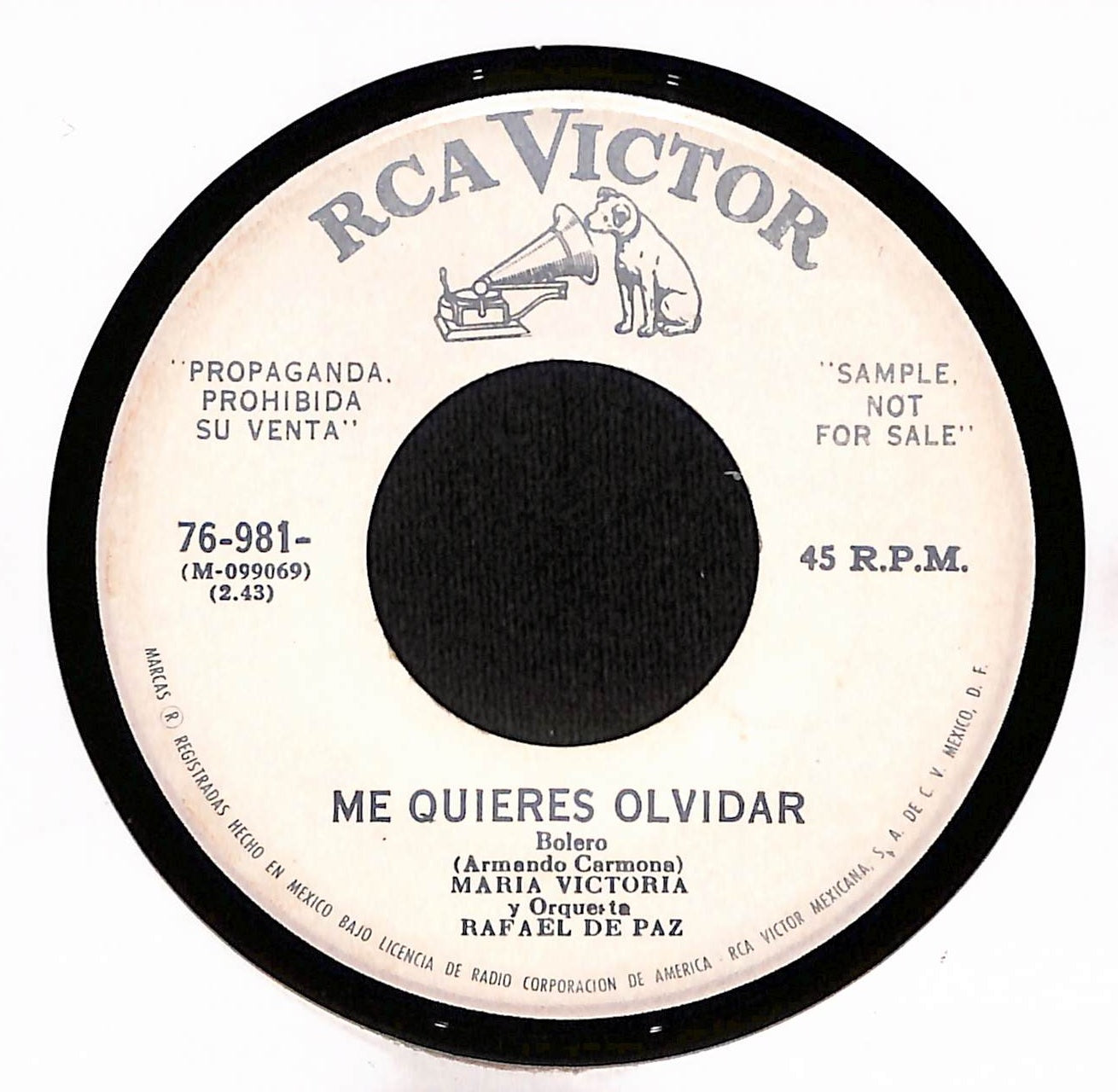 Me Quieres Olvidar / Te Voy A Dar Mi Corazon