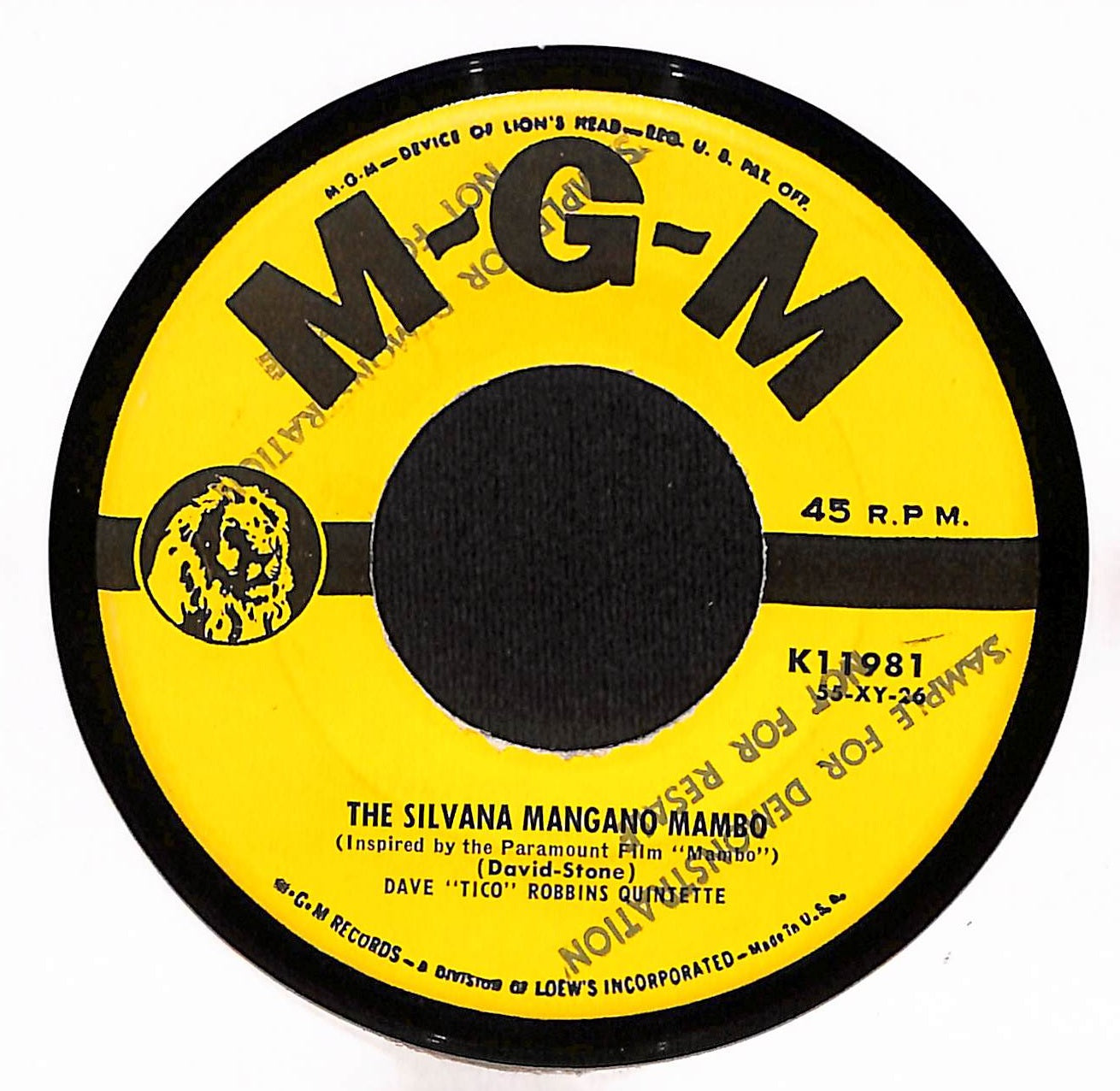 The Silvana Mangano Mambo