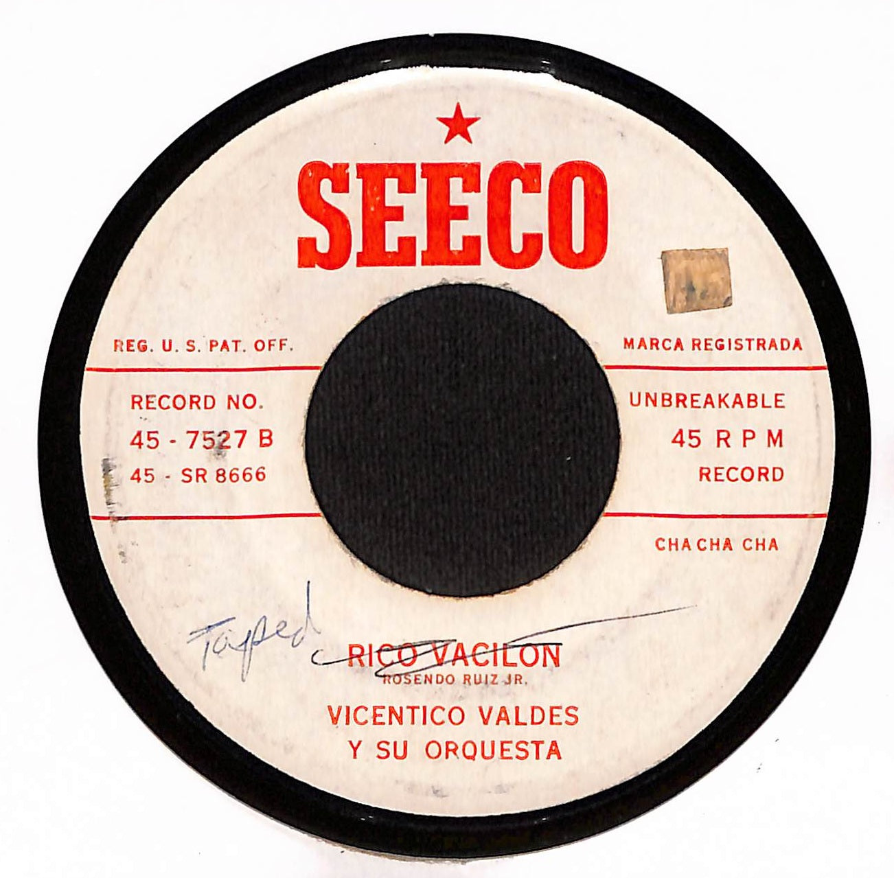 Derroche De Felicidade / Rico Vacilón