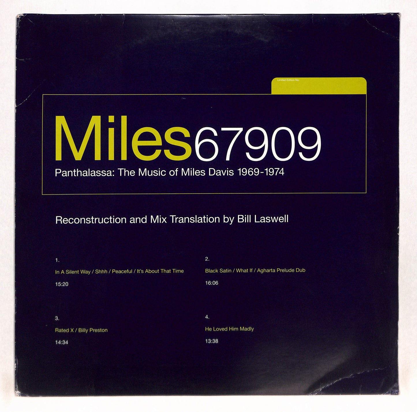 Panthalassa: The Music Of Miles Davis 1969-1974