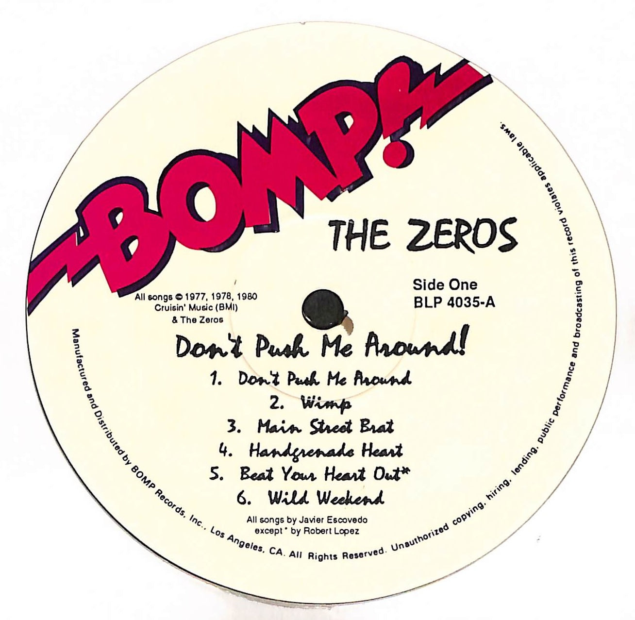 Don't Push Me Around (Rare & Unreleased Classics From '77)