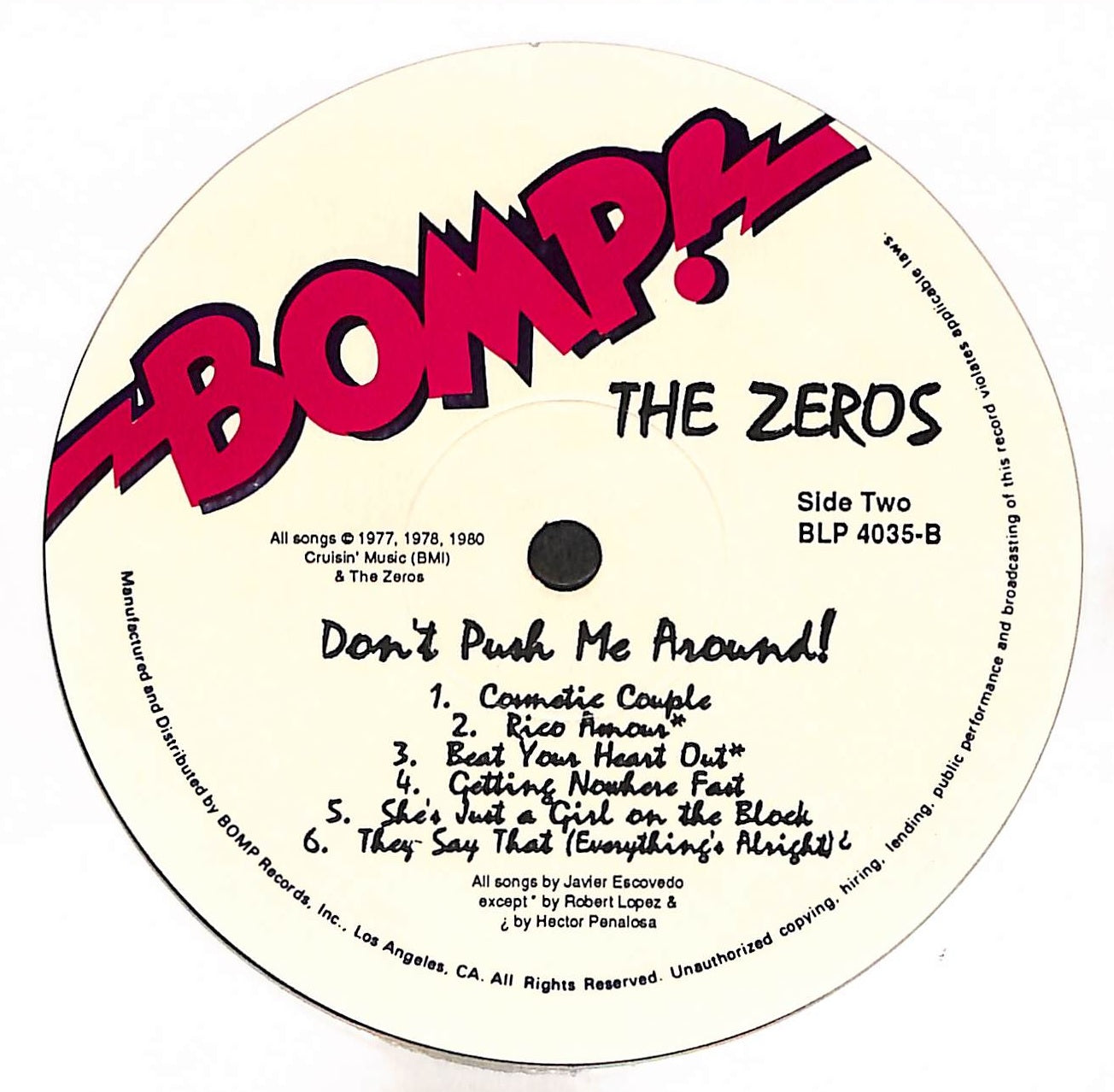 Don't Push Me Around (Rare & Unreleased Classics From '77)