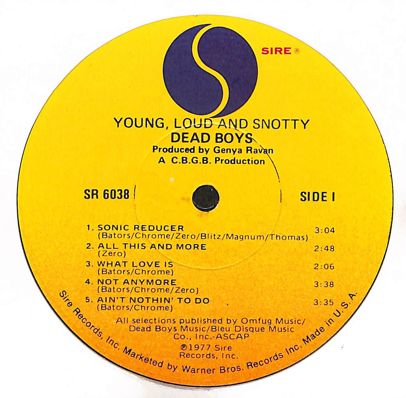 Young Loud And Snotty