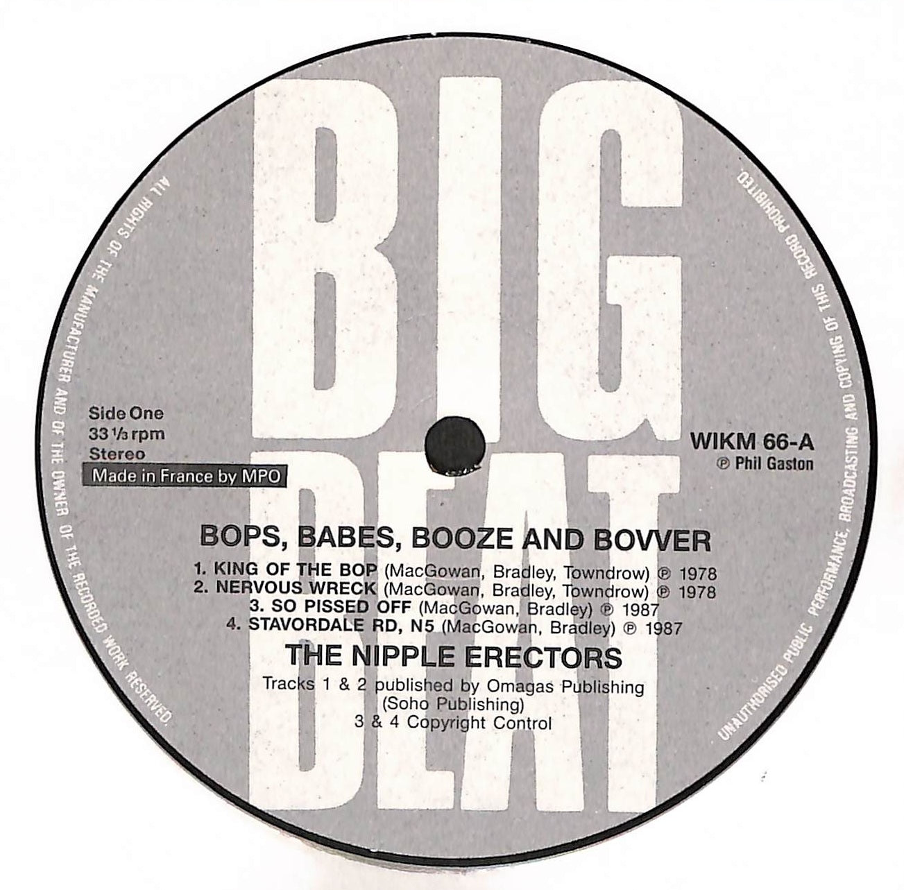 Bops, Babes, Booze & Bovver