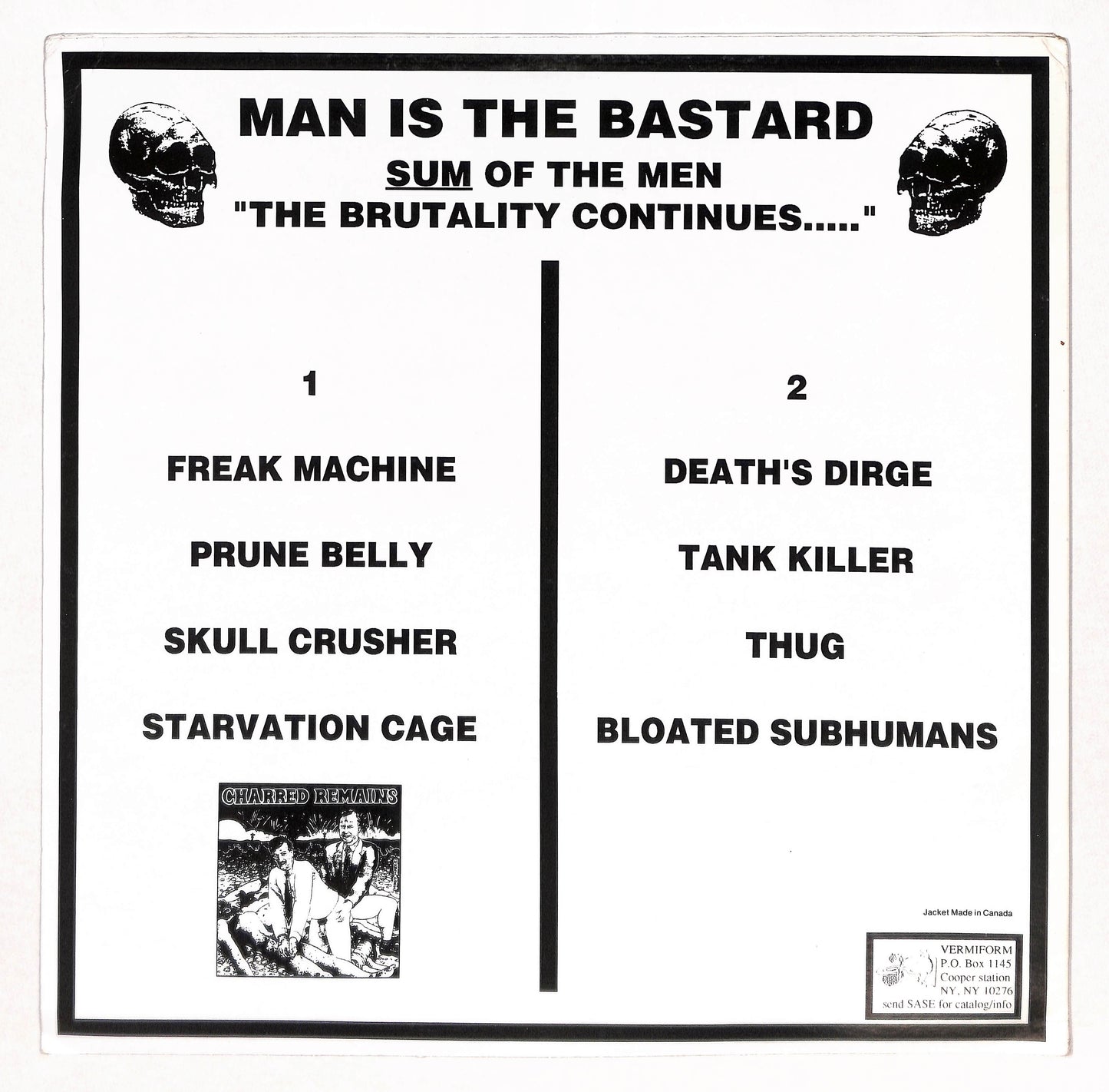 Sum Of The Men "The Brutality Continues....."