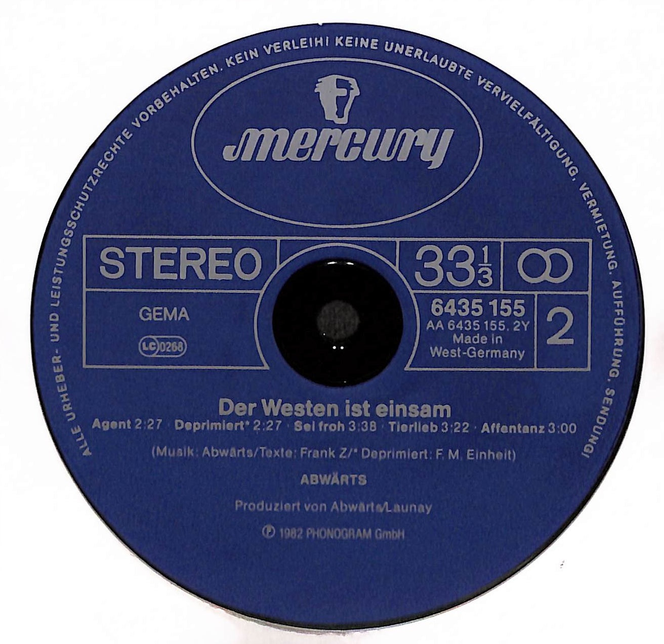 Der Westen Ist Einsam