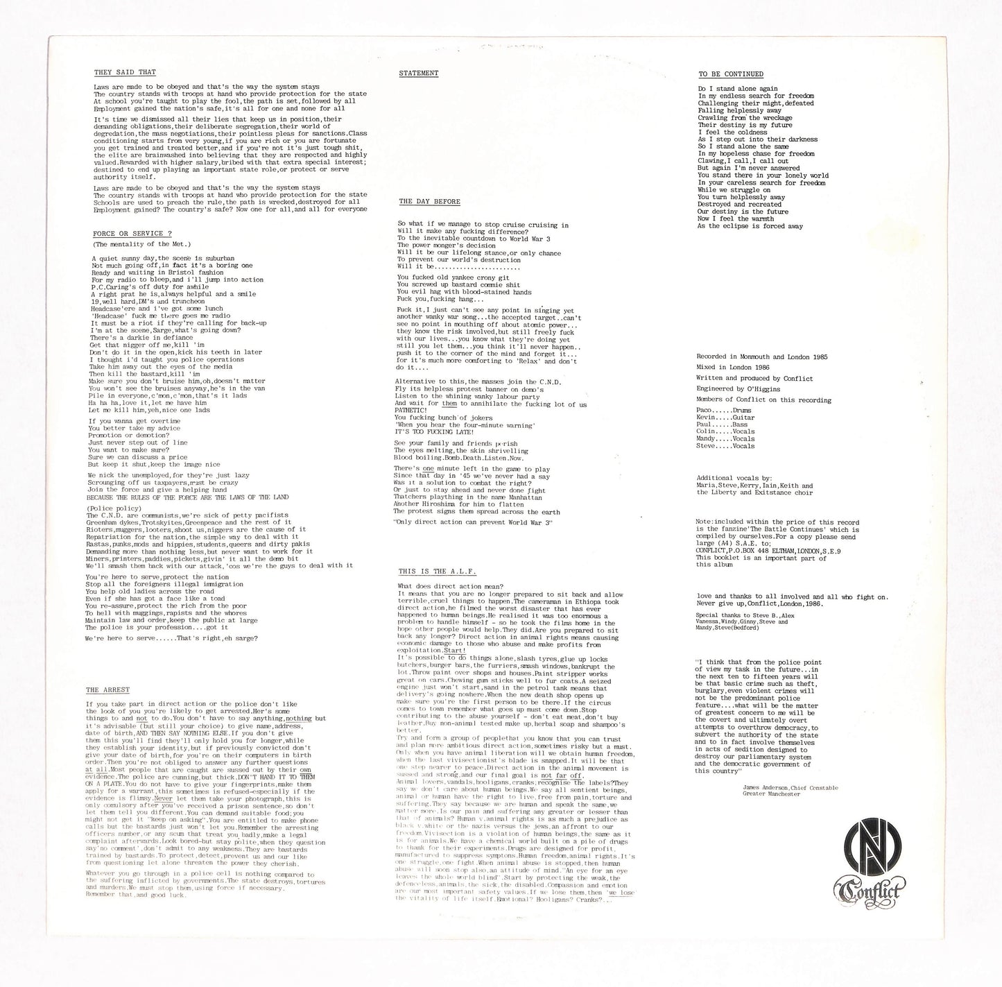 The Ungovernable Force