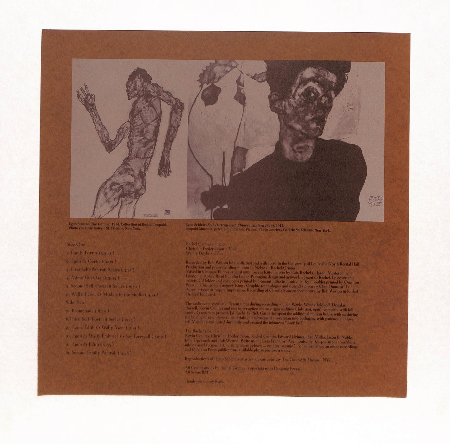 Music For Egon Schiele
