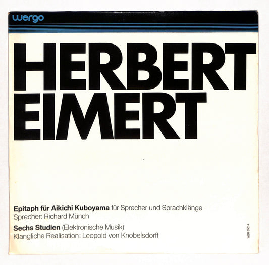 Epitaph Für Aikichi Kuboyama  /  Sechs Studien
