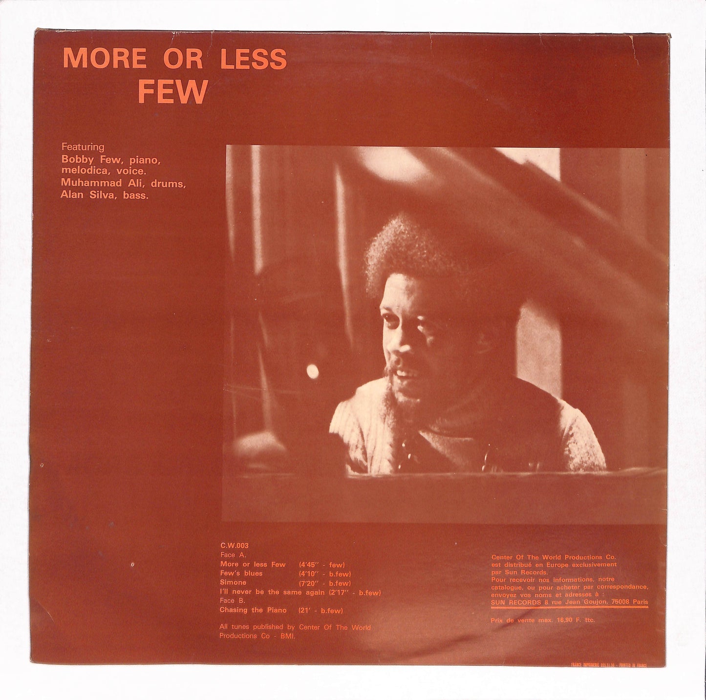 More Or Less Few