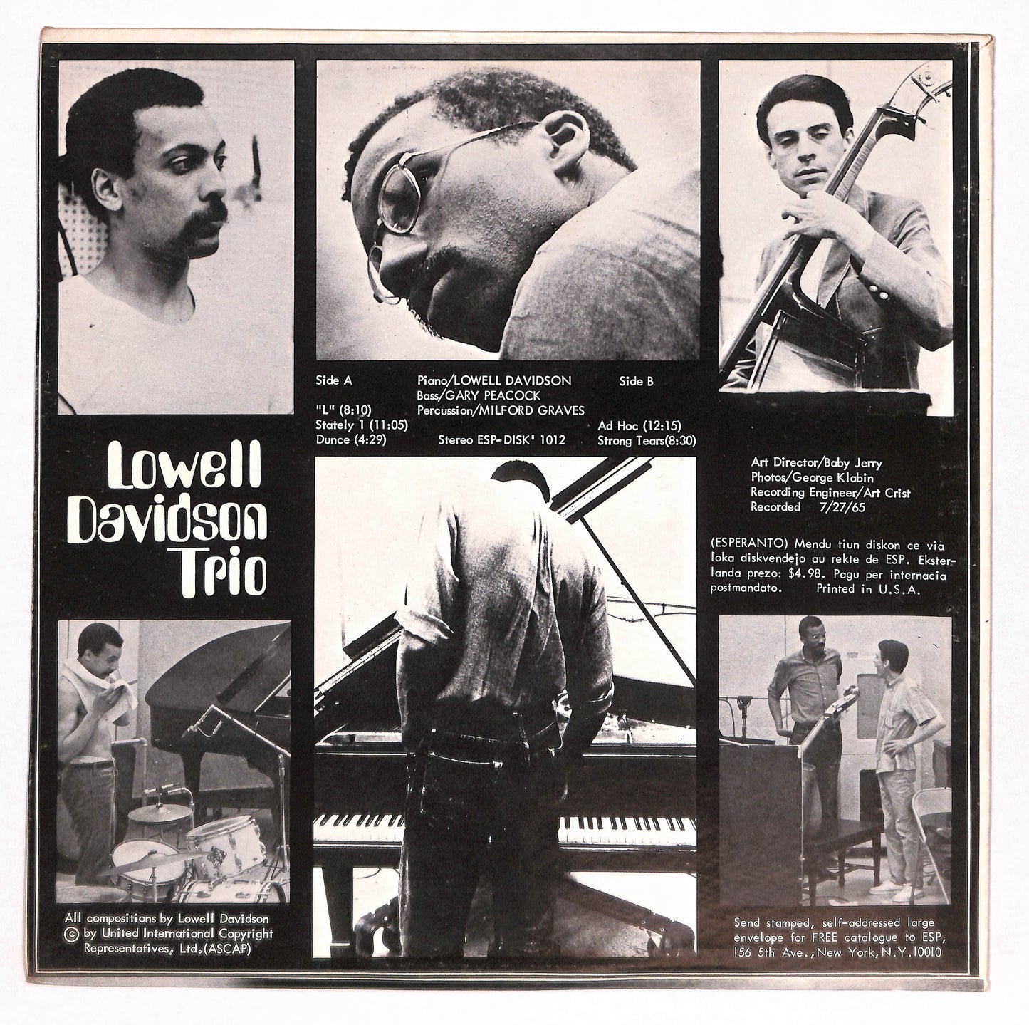 Lowell Davidson Trio
