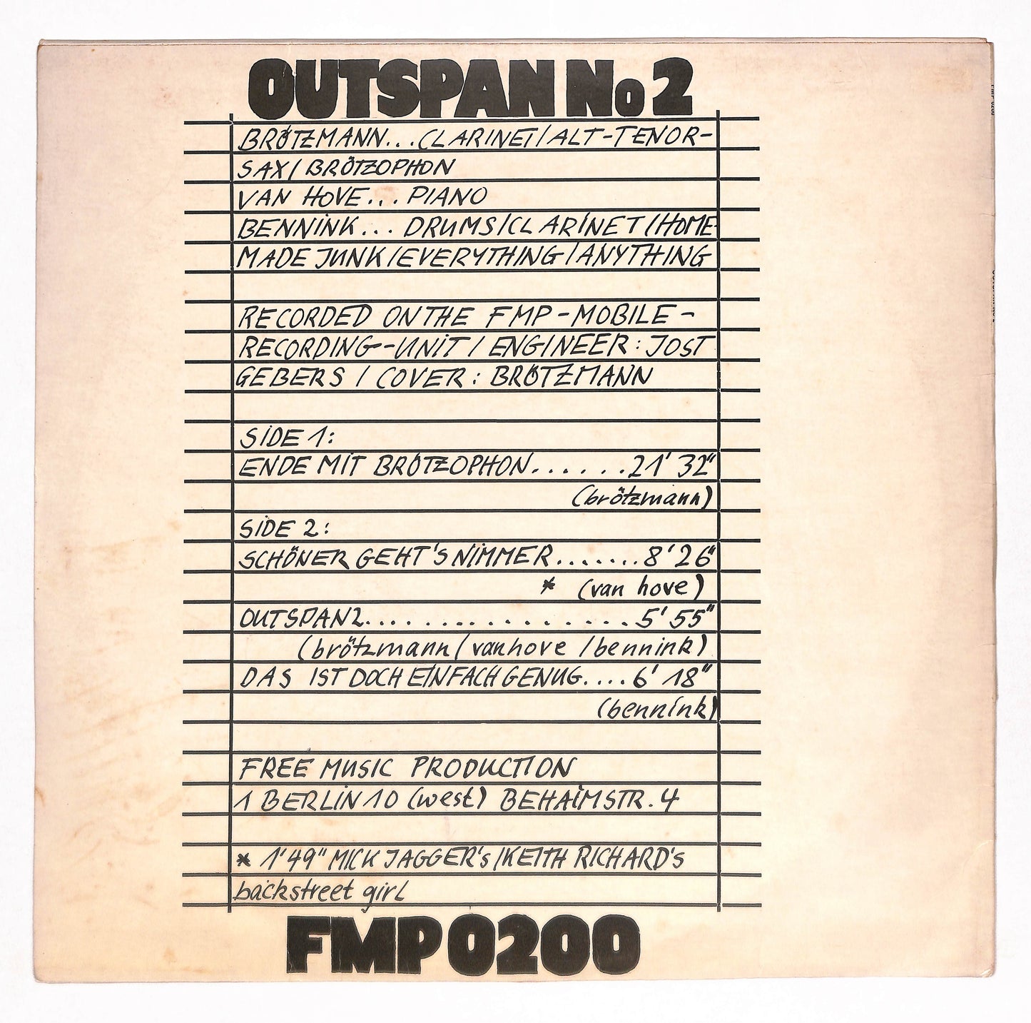 Outspan No 2