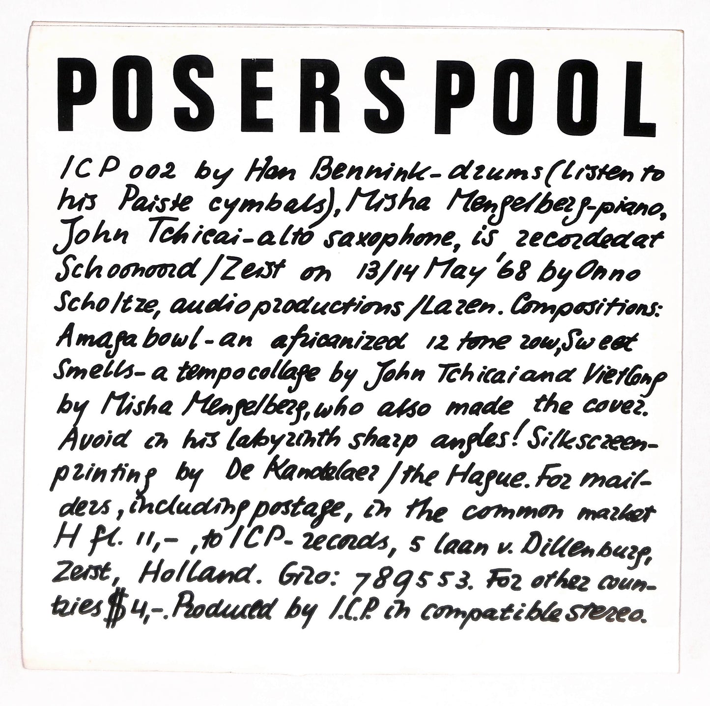 Instant Composers Pool