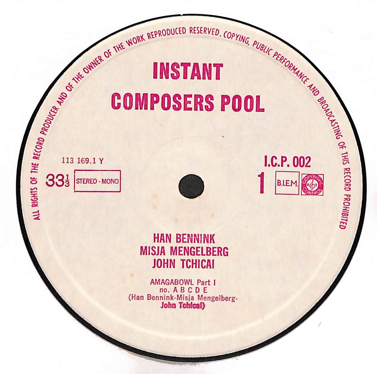 Instant Composers Pool