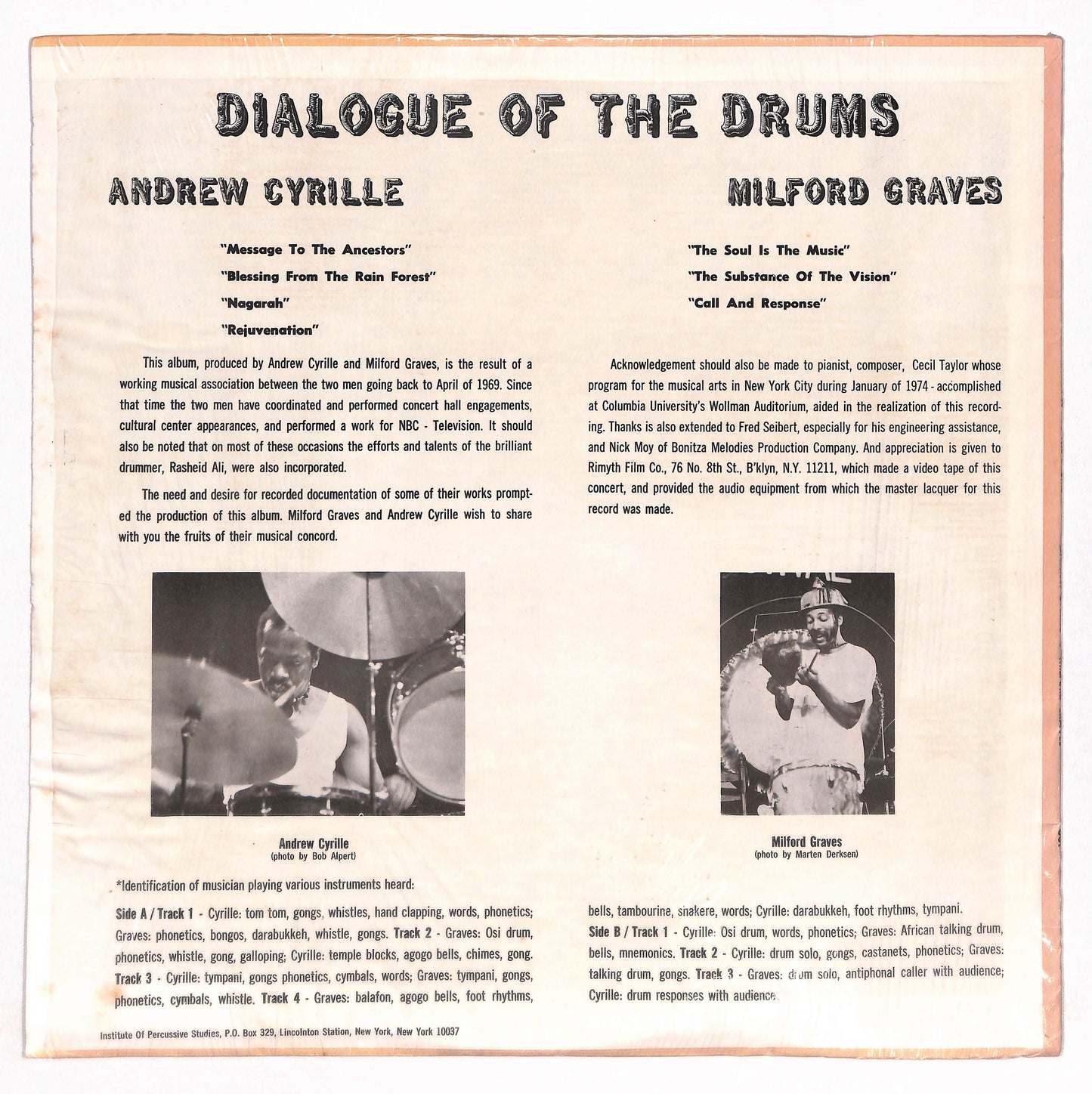 Dialogue Of The Drums