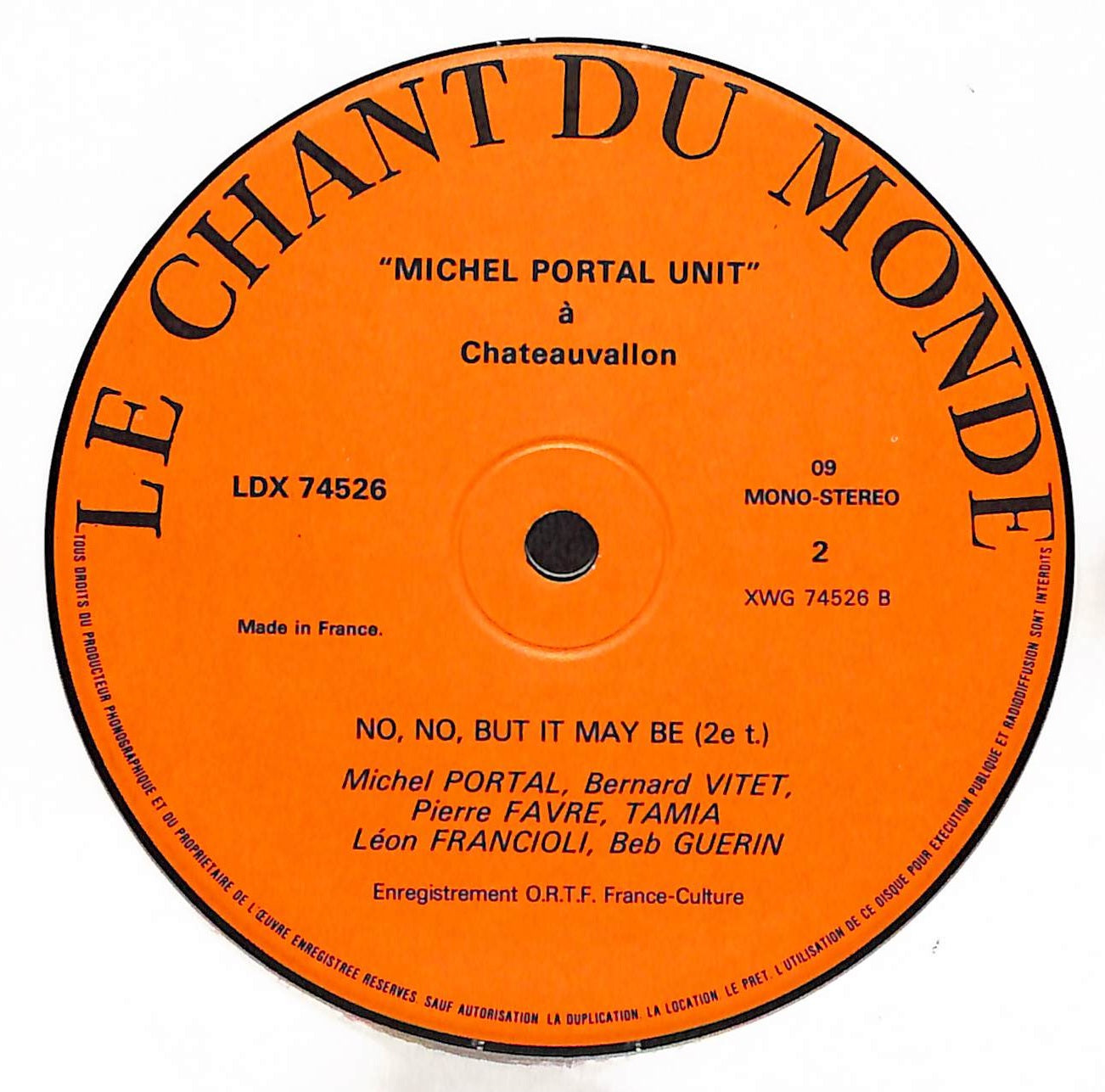 À Chateauvallon - No, No But It May Be