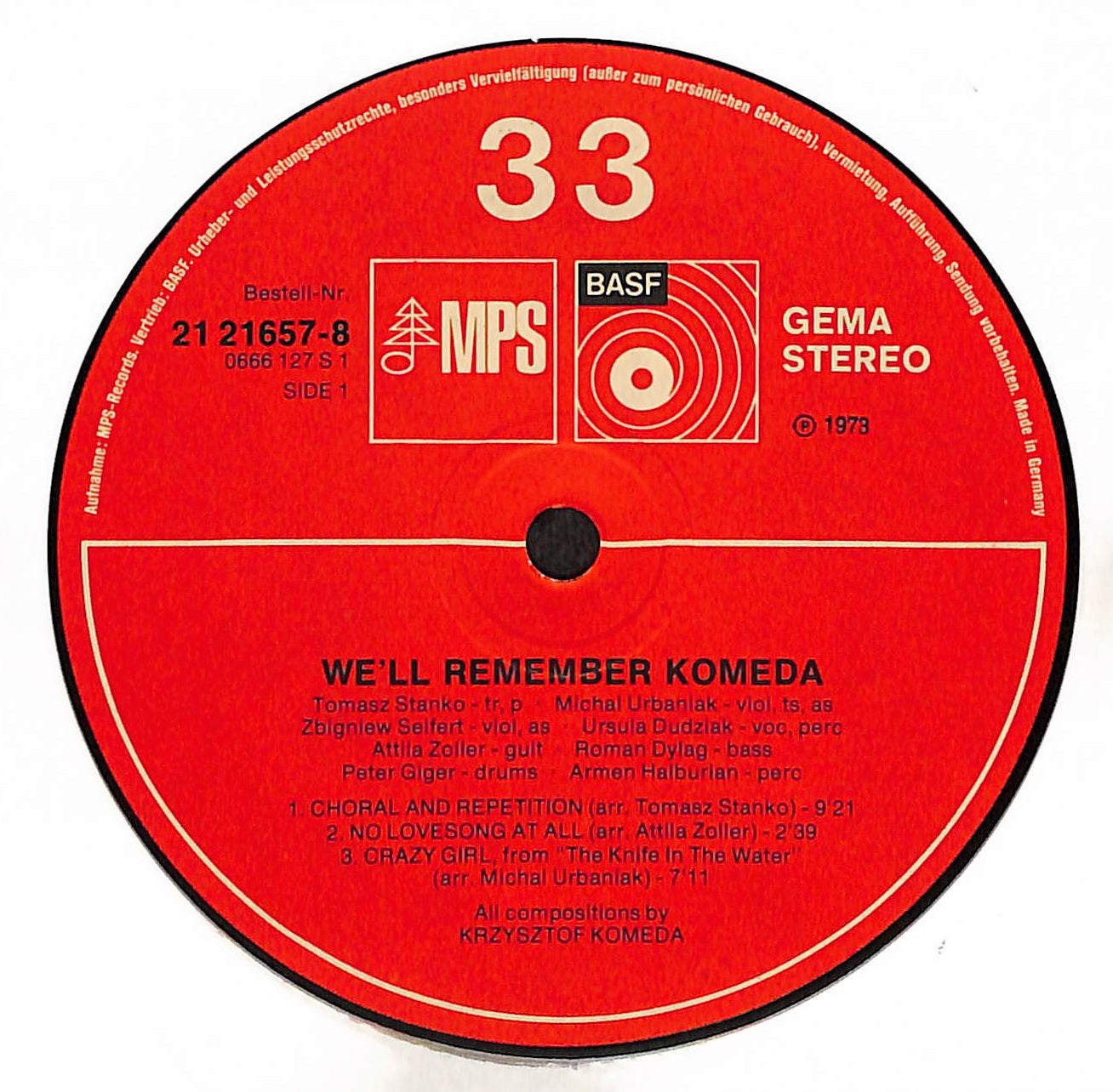 We'll Remember Komeda