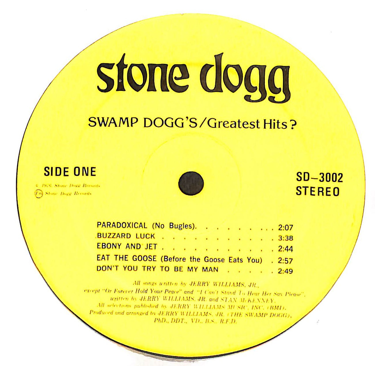 Swamp Dogg's Greatest Hits?