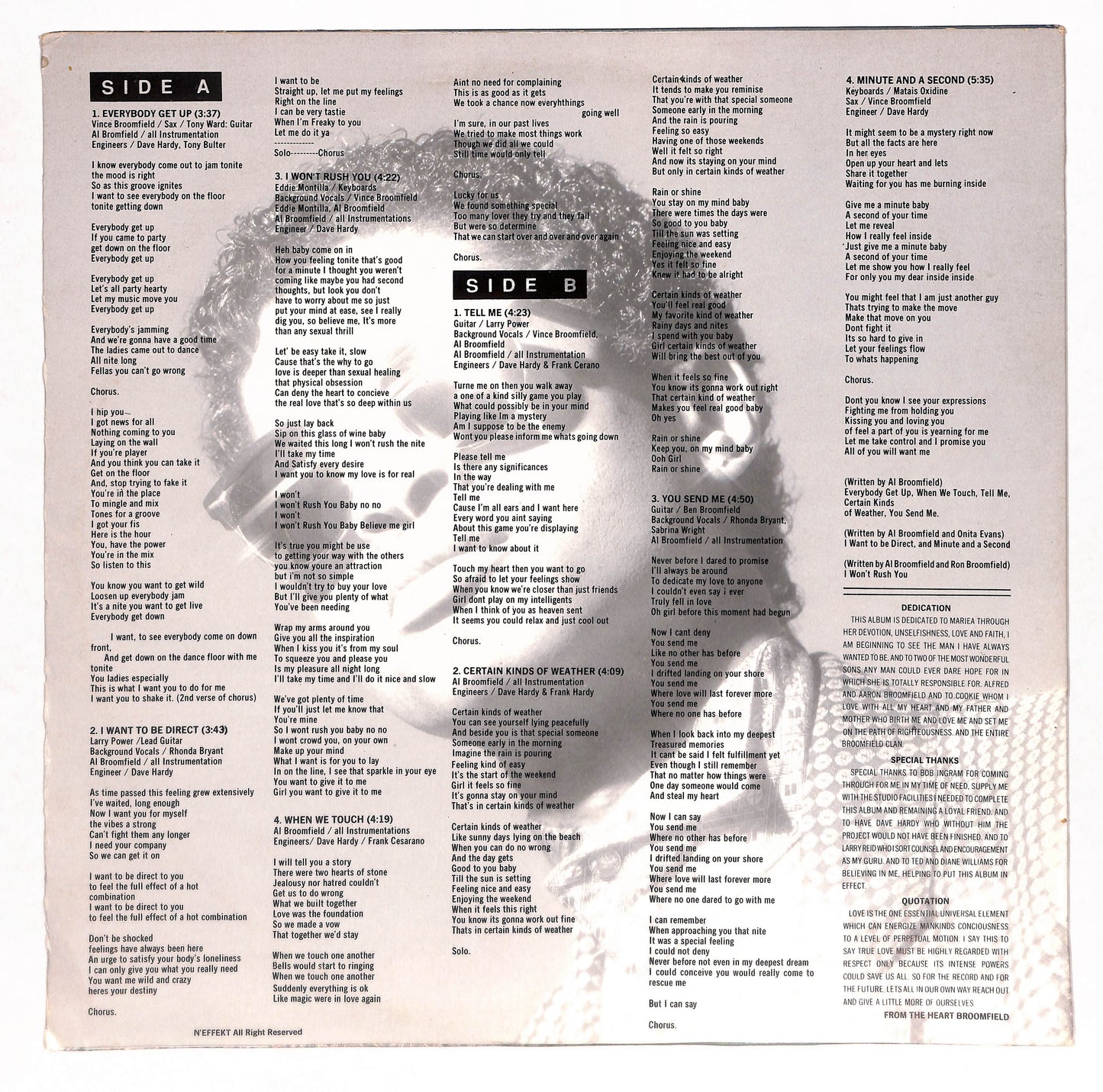 Certain Kinds Of Weather