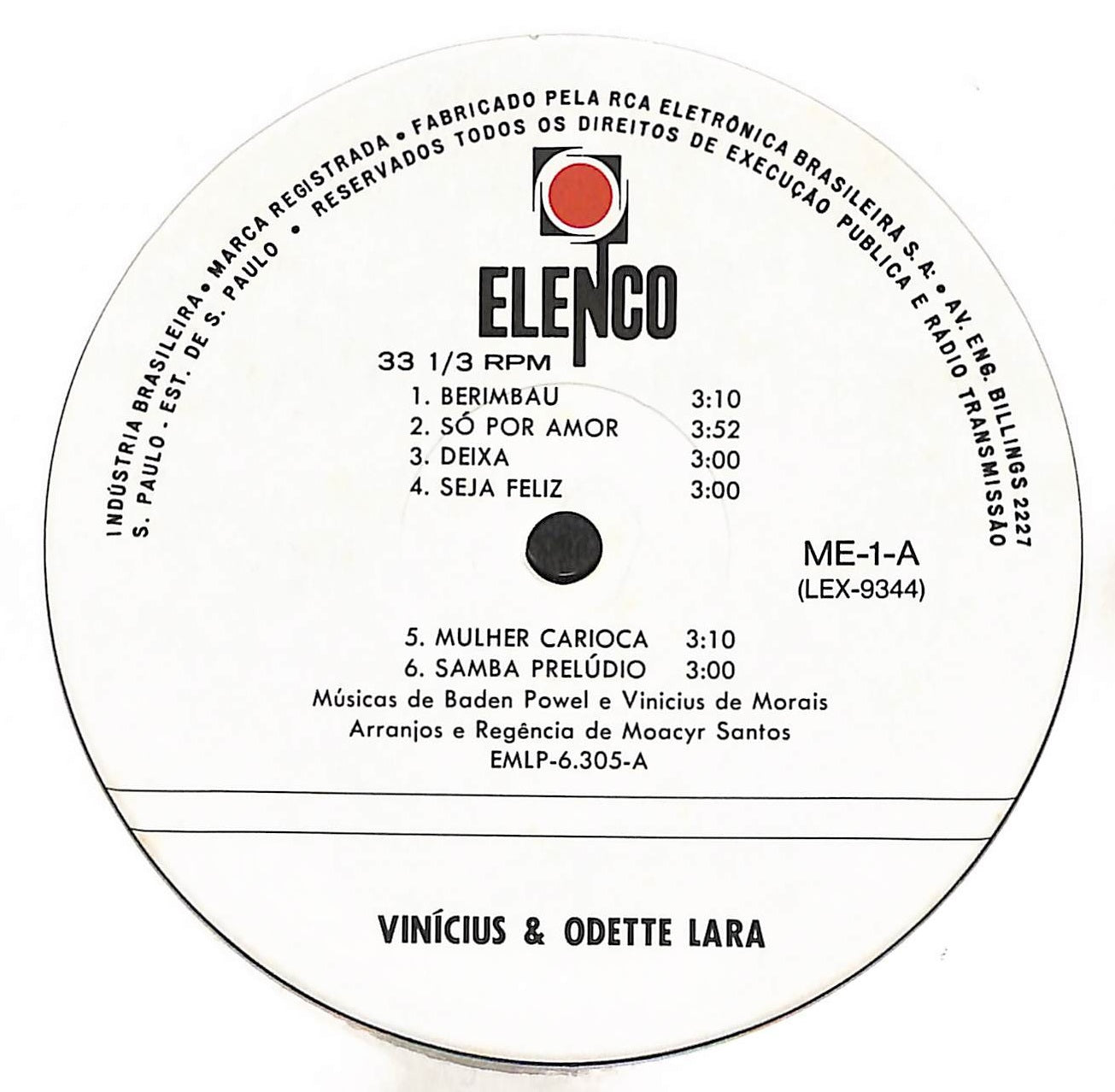 Vinicius & Odette Lara