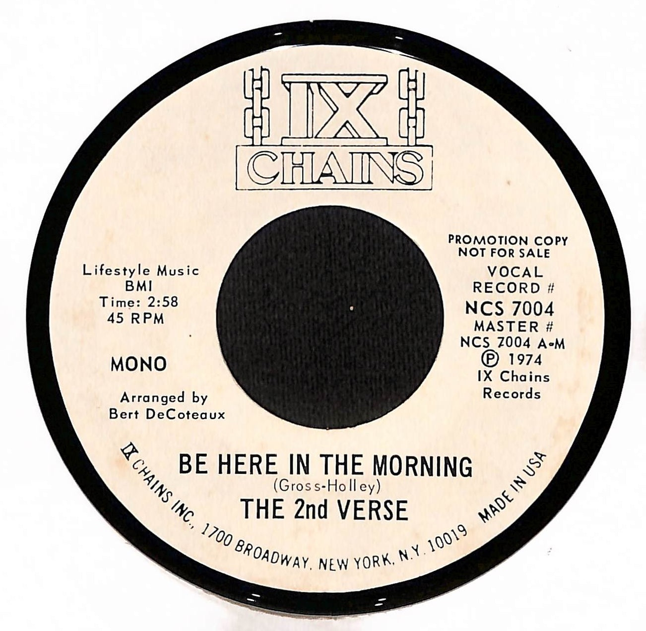 Be Here In The Morning / The Salamander