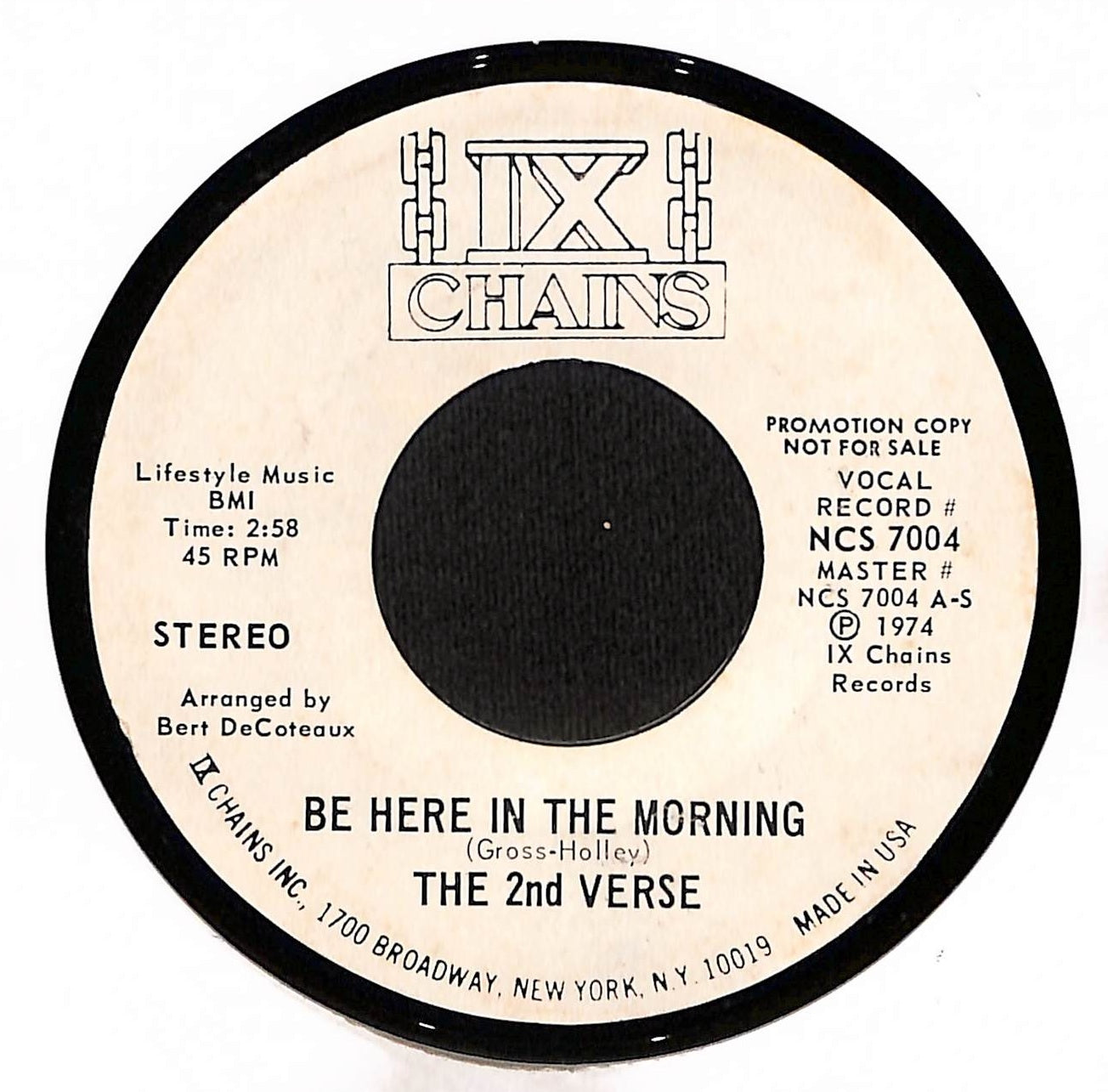 Be Here In The Morning / The Salamander