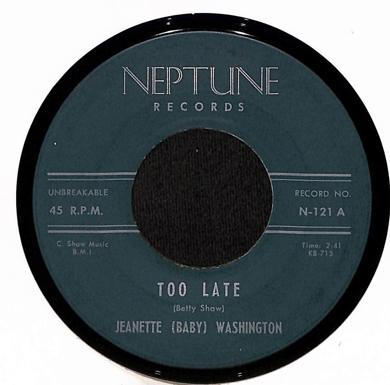 Too Late / Move On