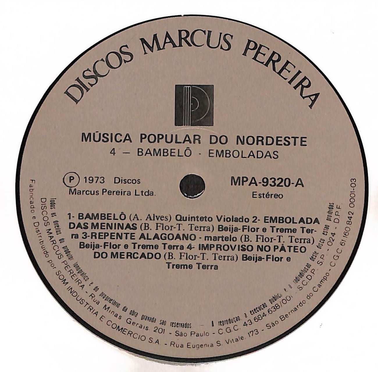 Música Popular Do Nordeste Vol. 4