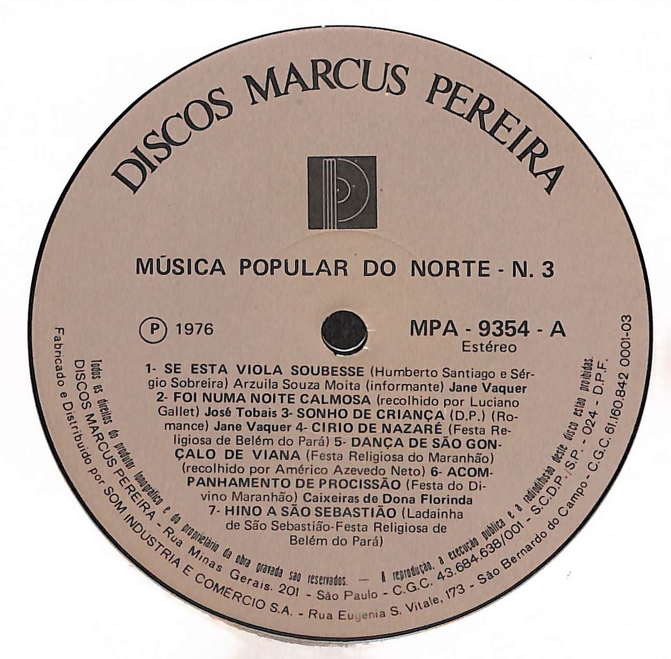 Música Popular Do Norte 3