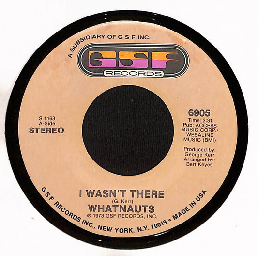 I Wasn't There / Give Him Up