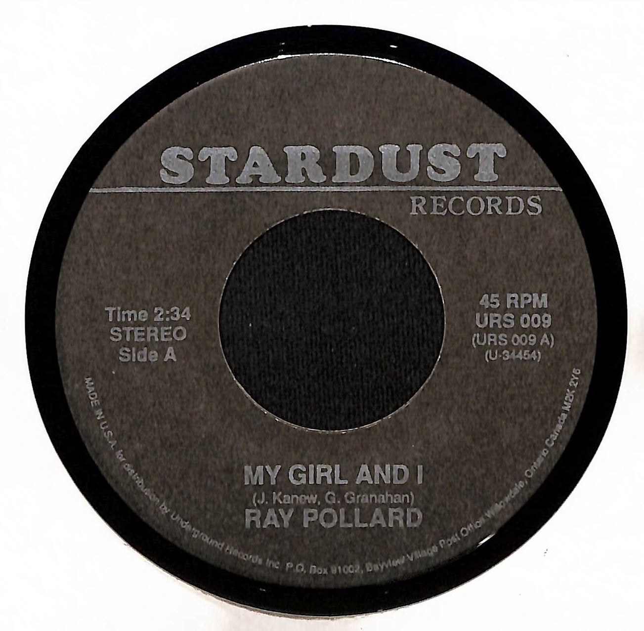 My Girl And I / All Alone By The Telephone