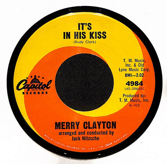 It's In His Kiss