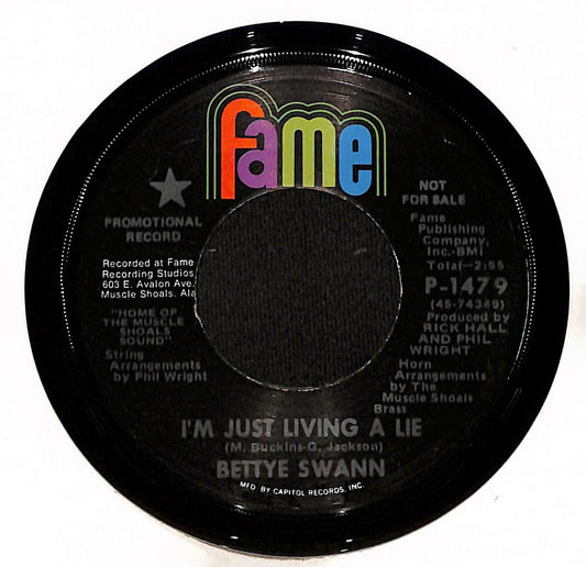 I'm Just Living A Lie / I Can't Let You Break My Heart