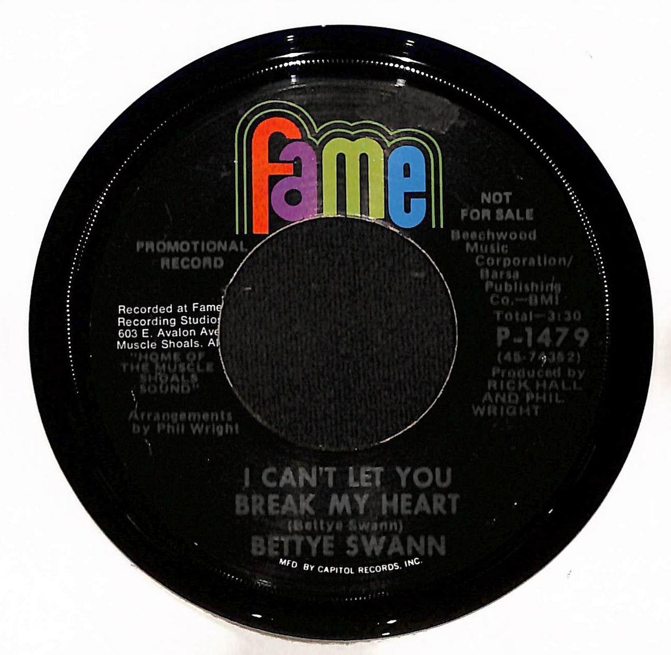 I'm Just Living A Lie / I Can't Let You Break My Heart