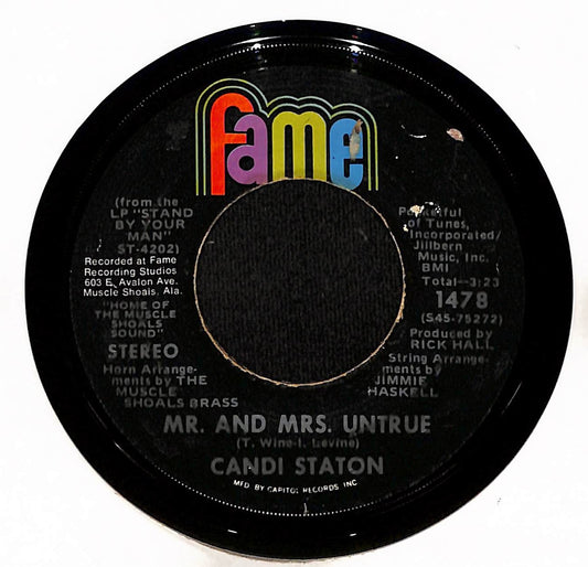Too Hurt To Cry / Mr. And Mrs. Untrue