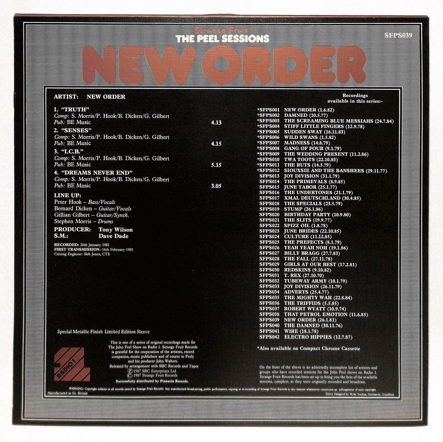 The Peel Sessions