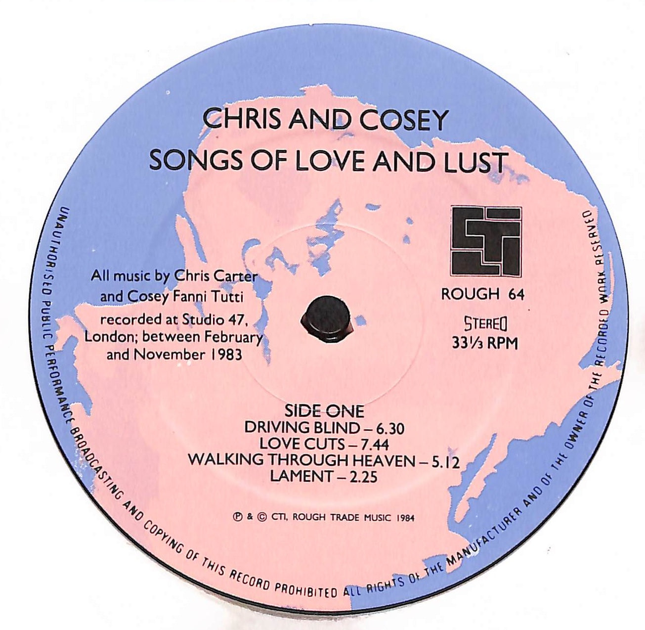 Songs Of Love & Lust