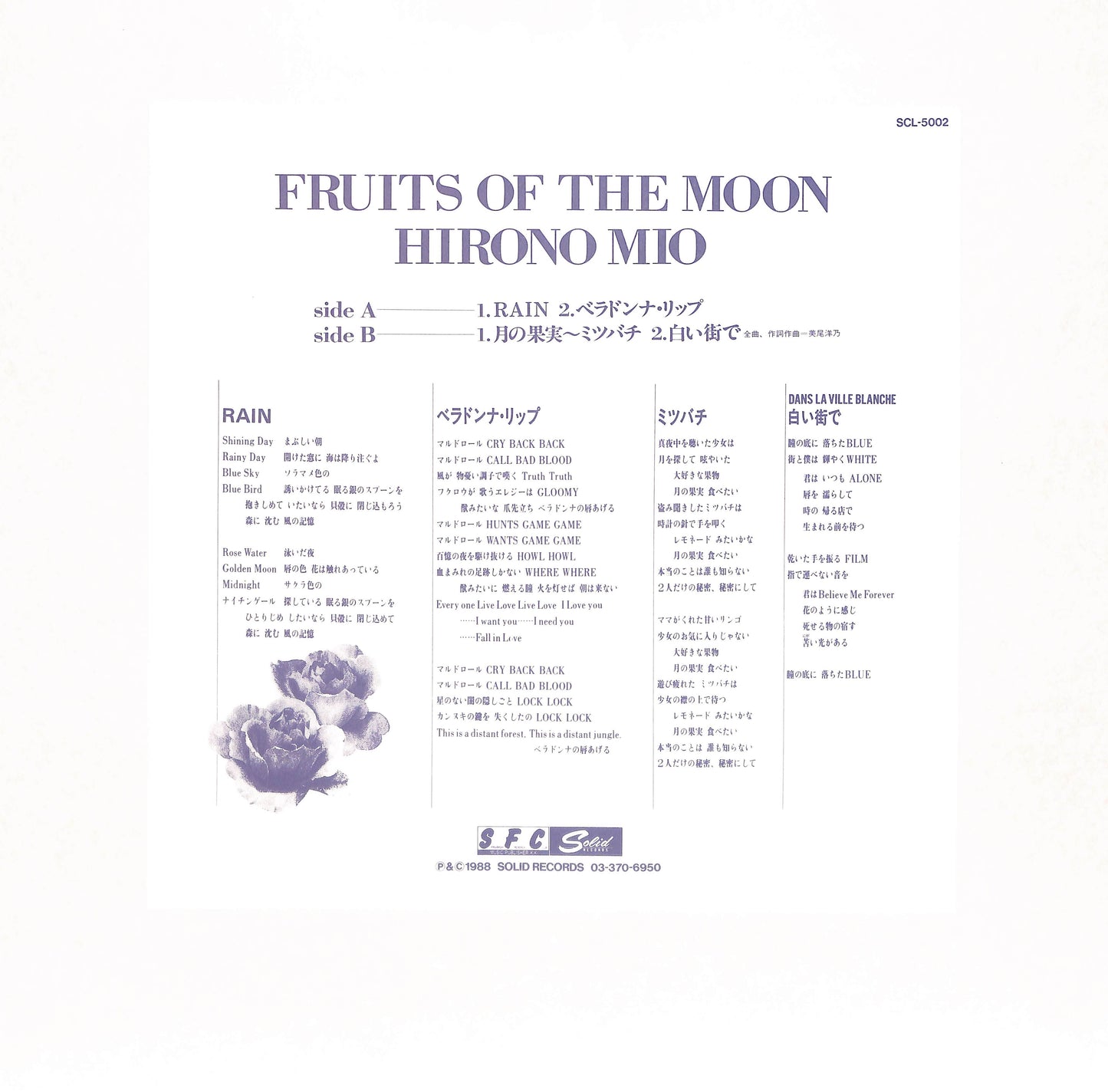 Fruits Of The Moon