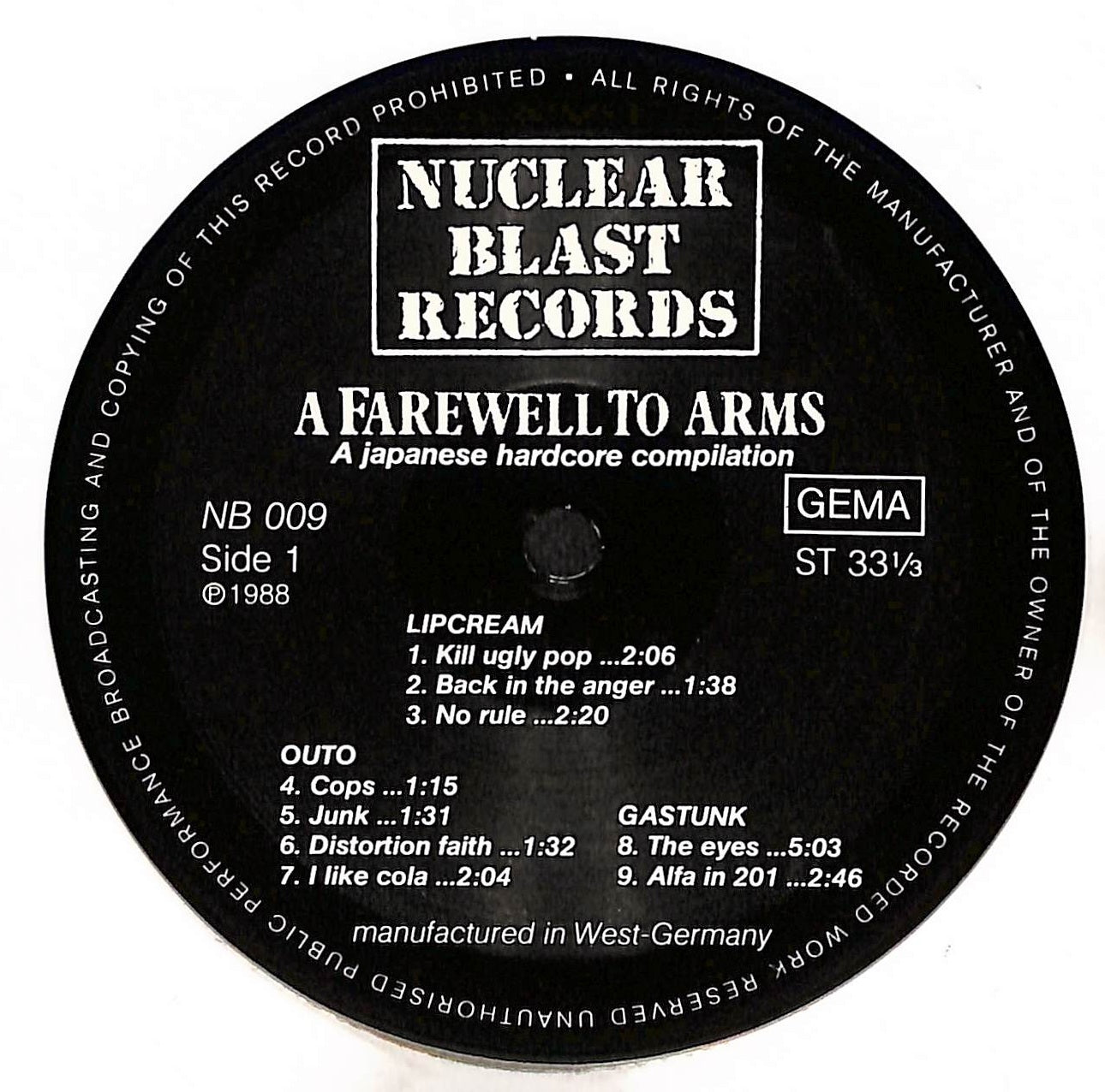 A Farewell To Arms