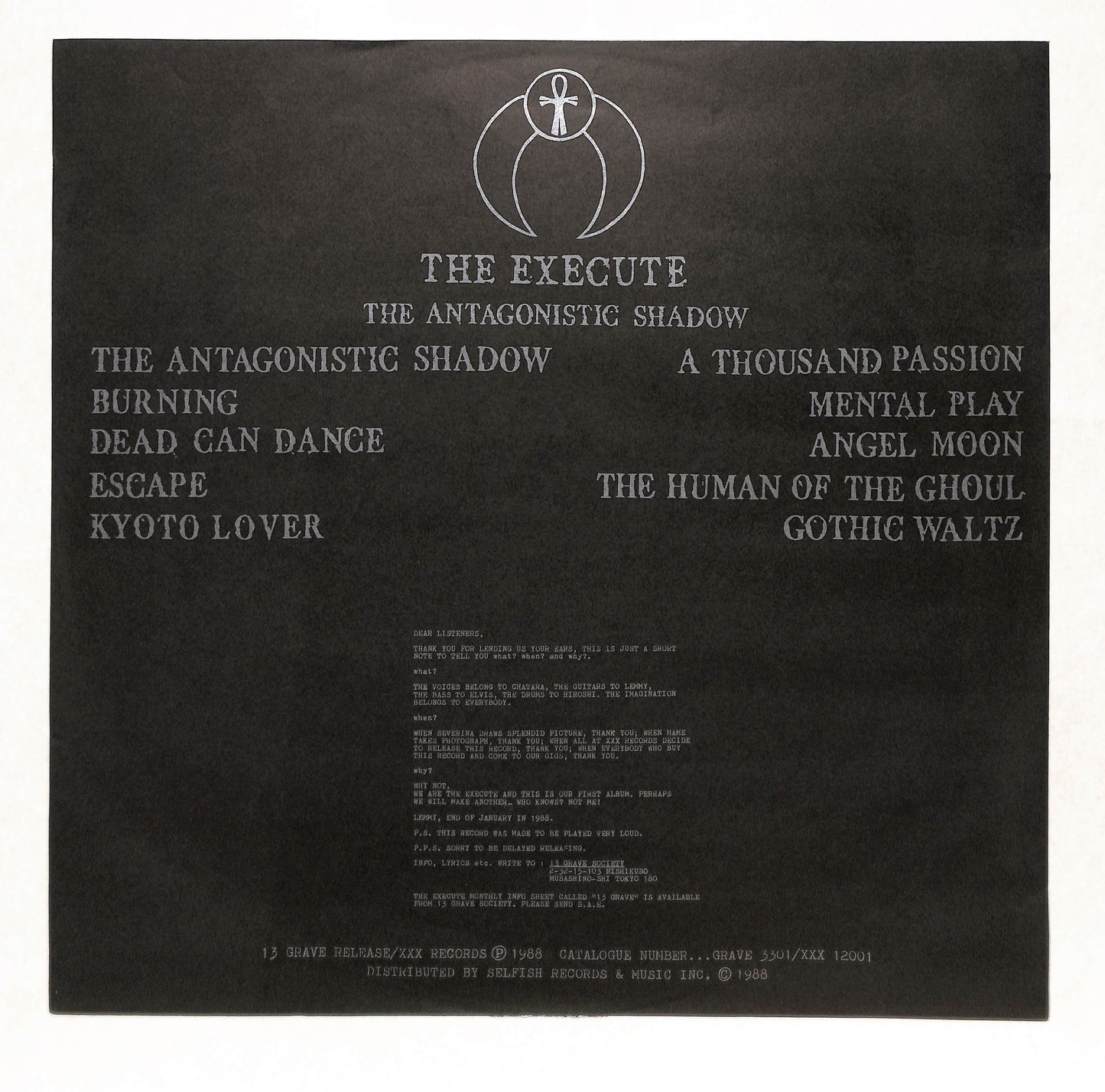 The Antagonistic Shadow