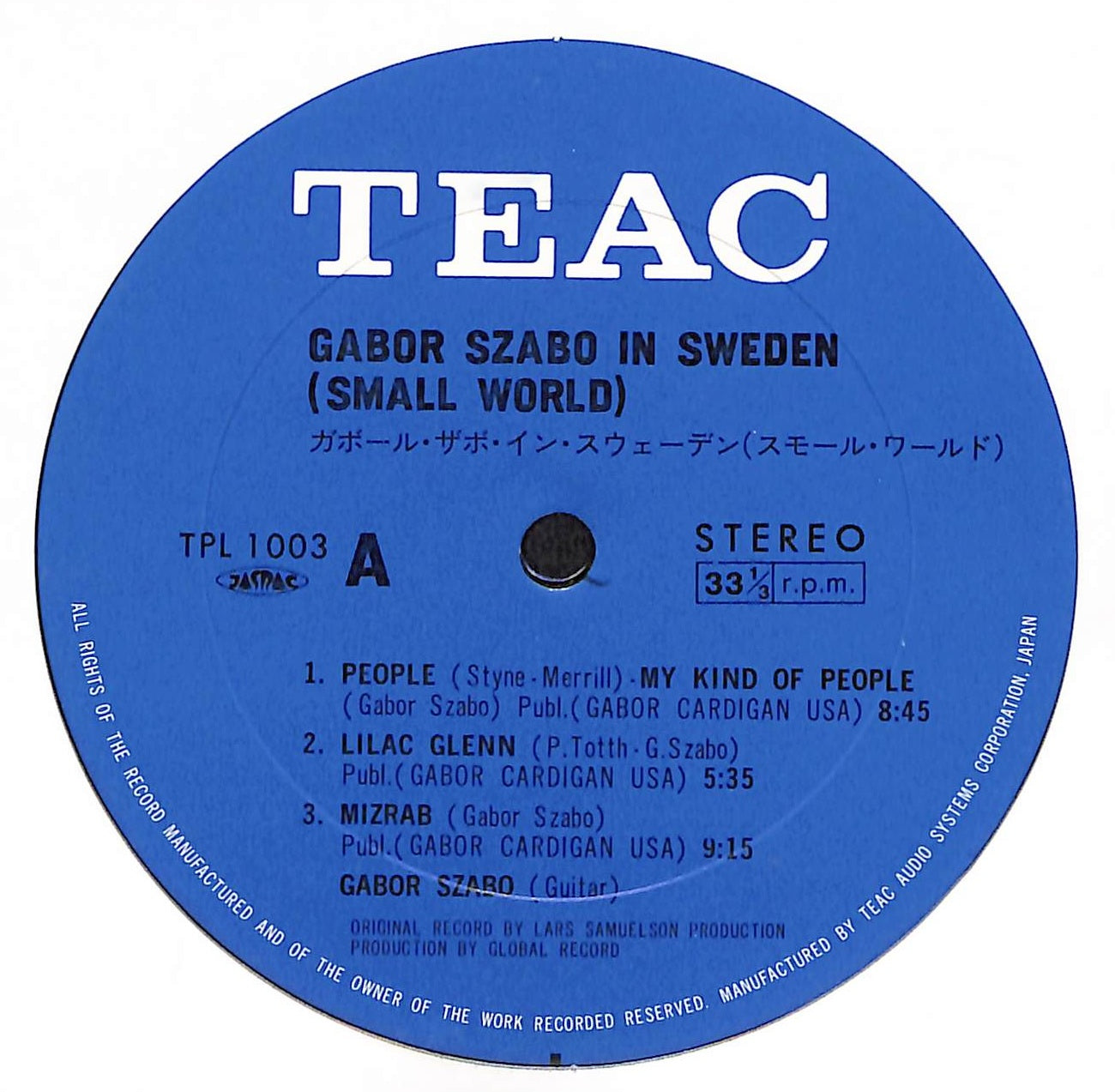 In Sweden (Small World)