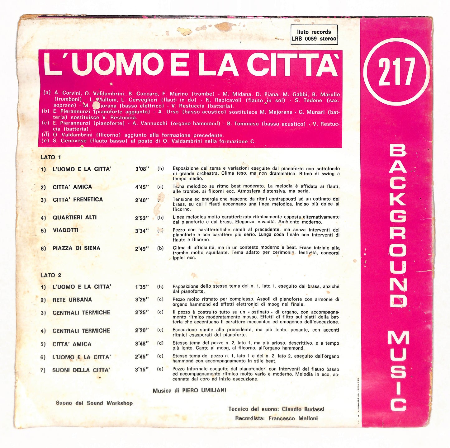 L'Uomo E La Città
